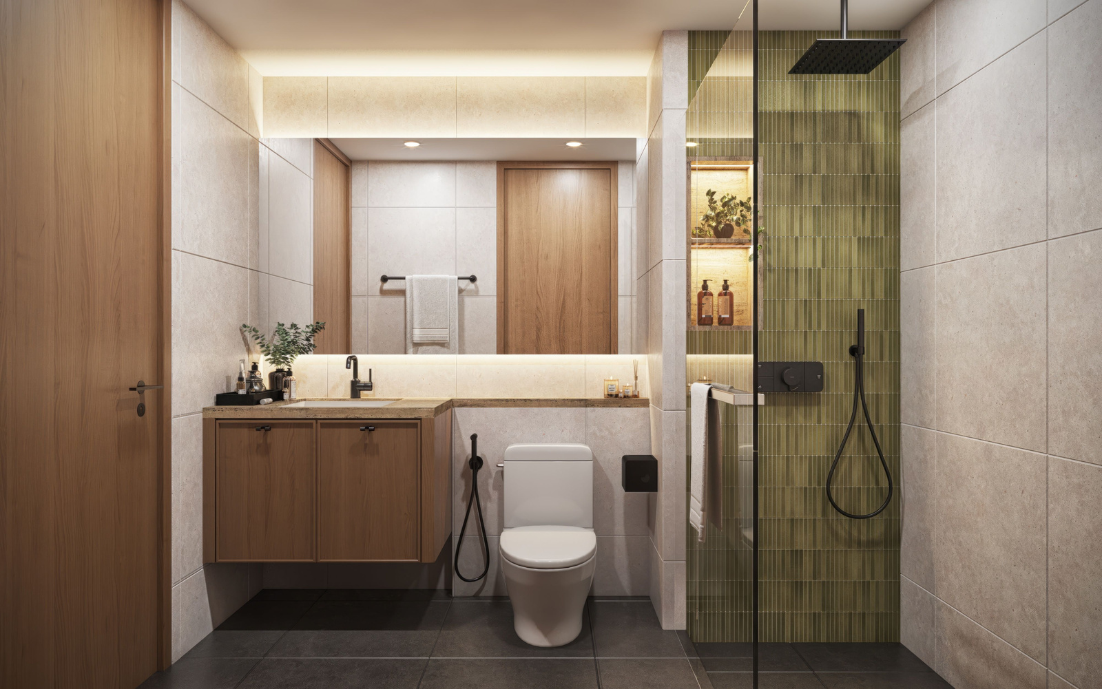 3 Bedrooms interior