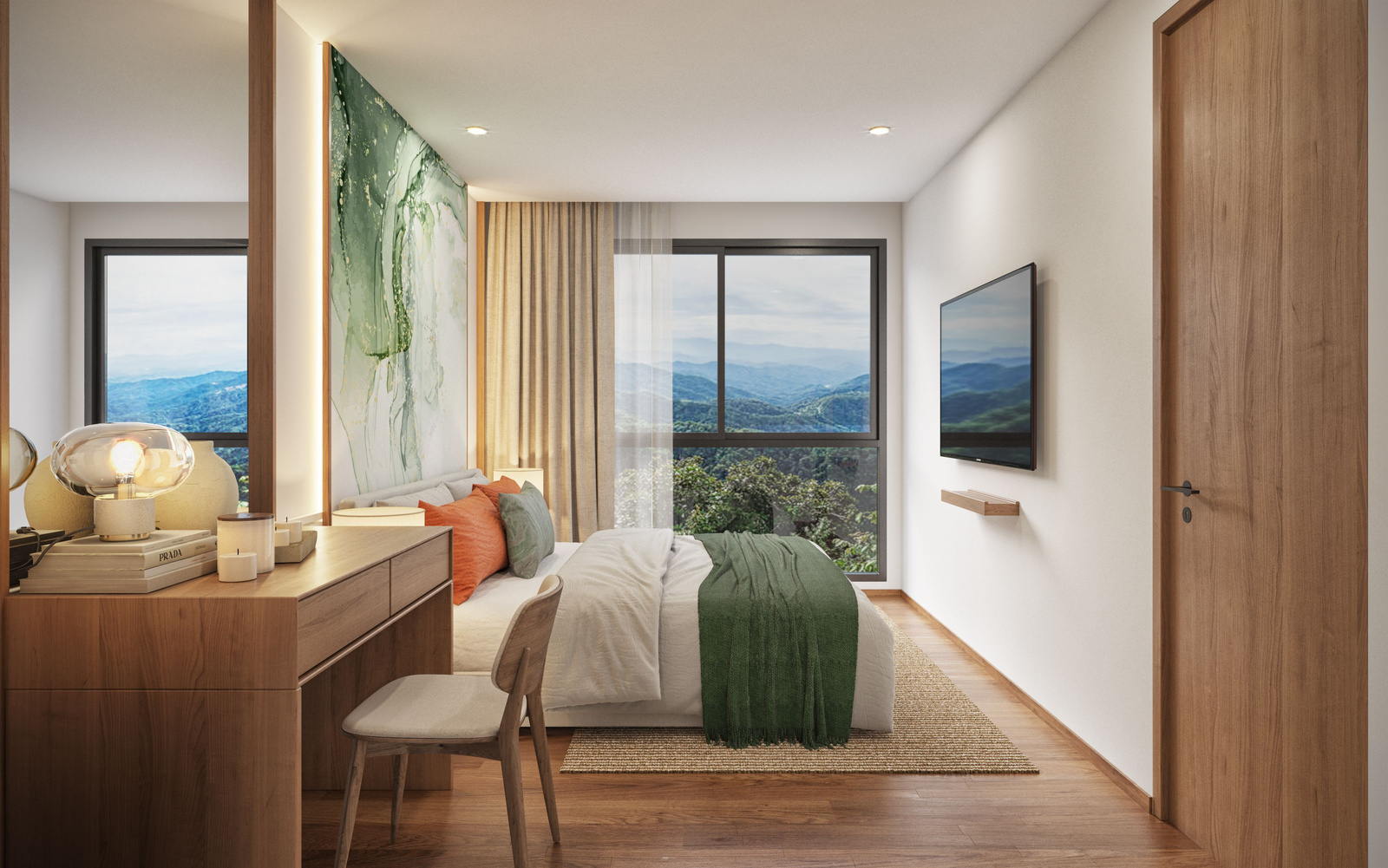 1 Bedroom interior