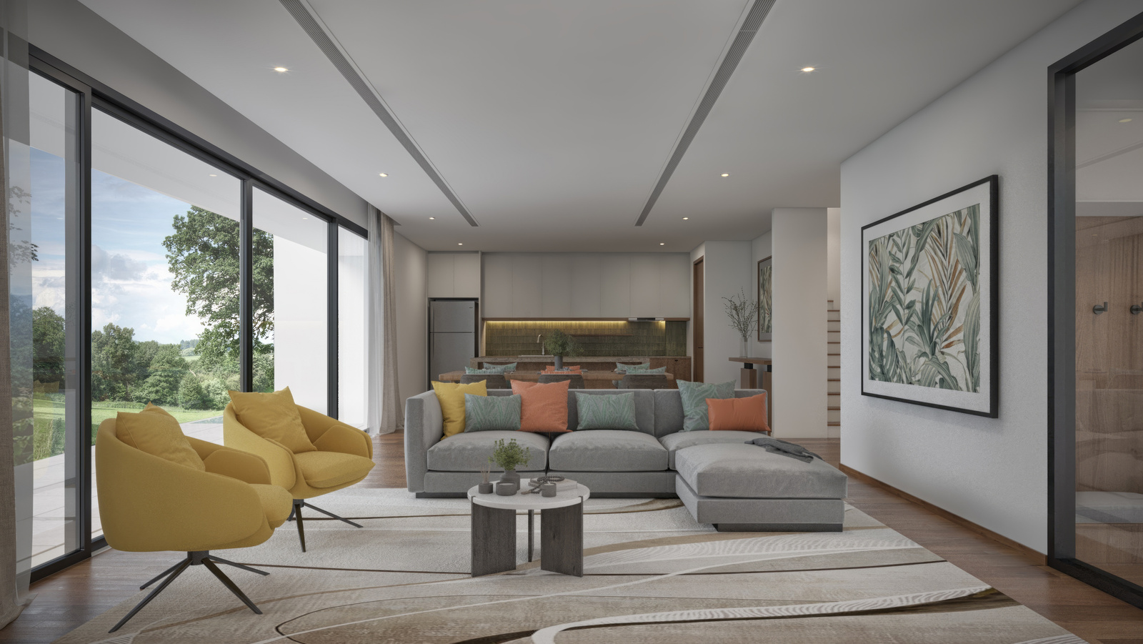 Duplex interior