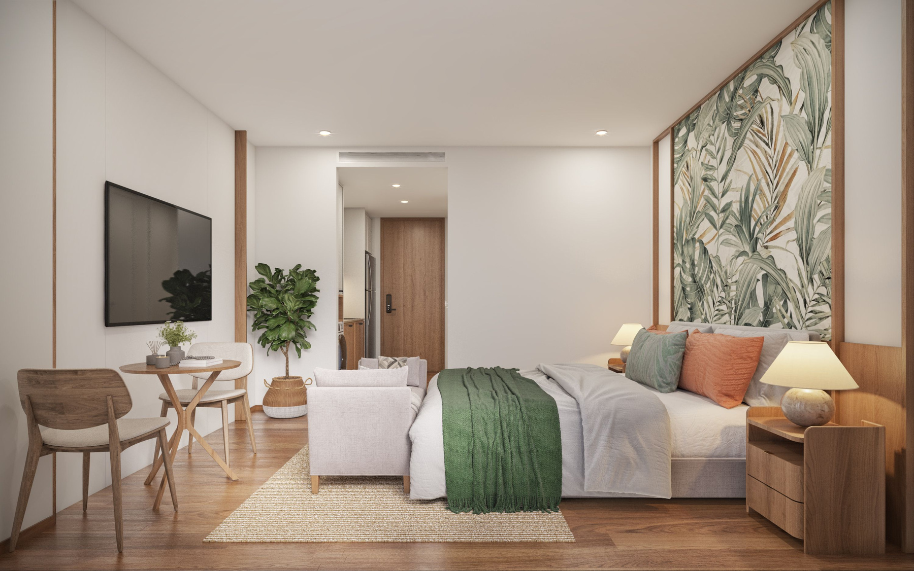 Studio interior